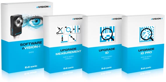 di-soric Image processing software nVision-i and available upgrades