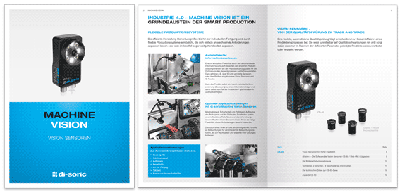 di-soric Broschüre Machine Vision – Profil- und Vision Sensoren